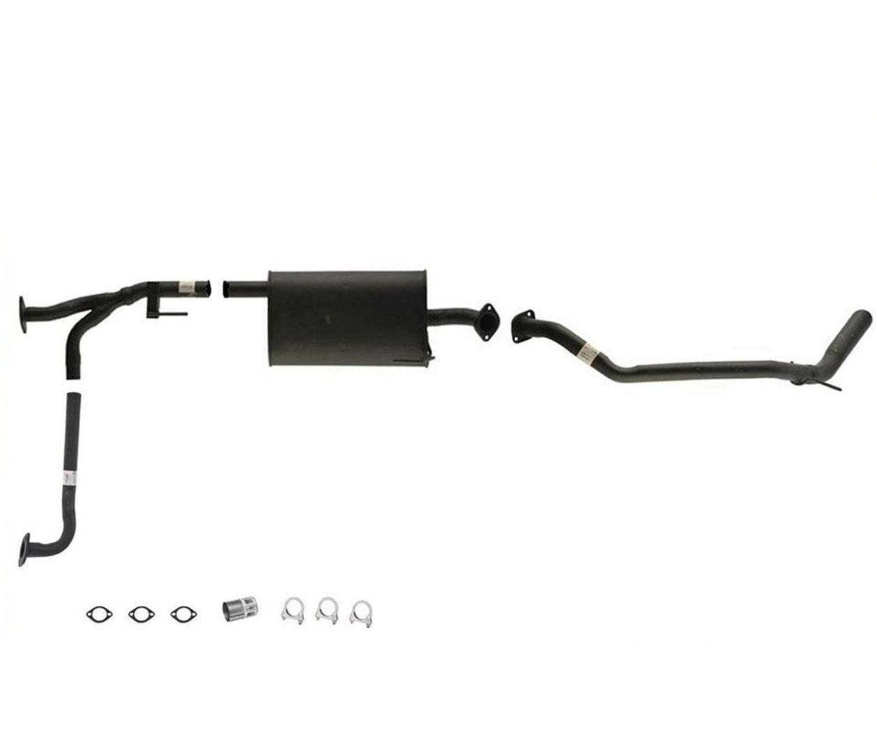 Exhaust System Muffler and Pipes New Fits 2005-2006 Nissan Armada 5.6L