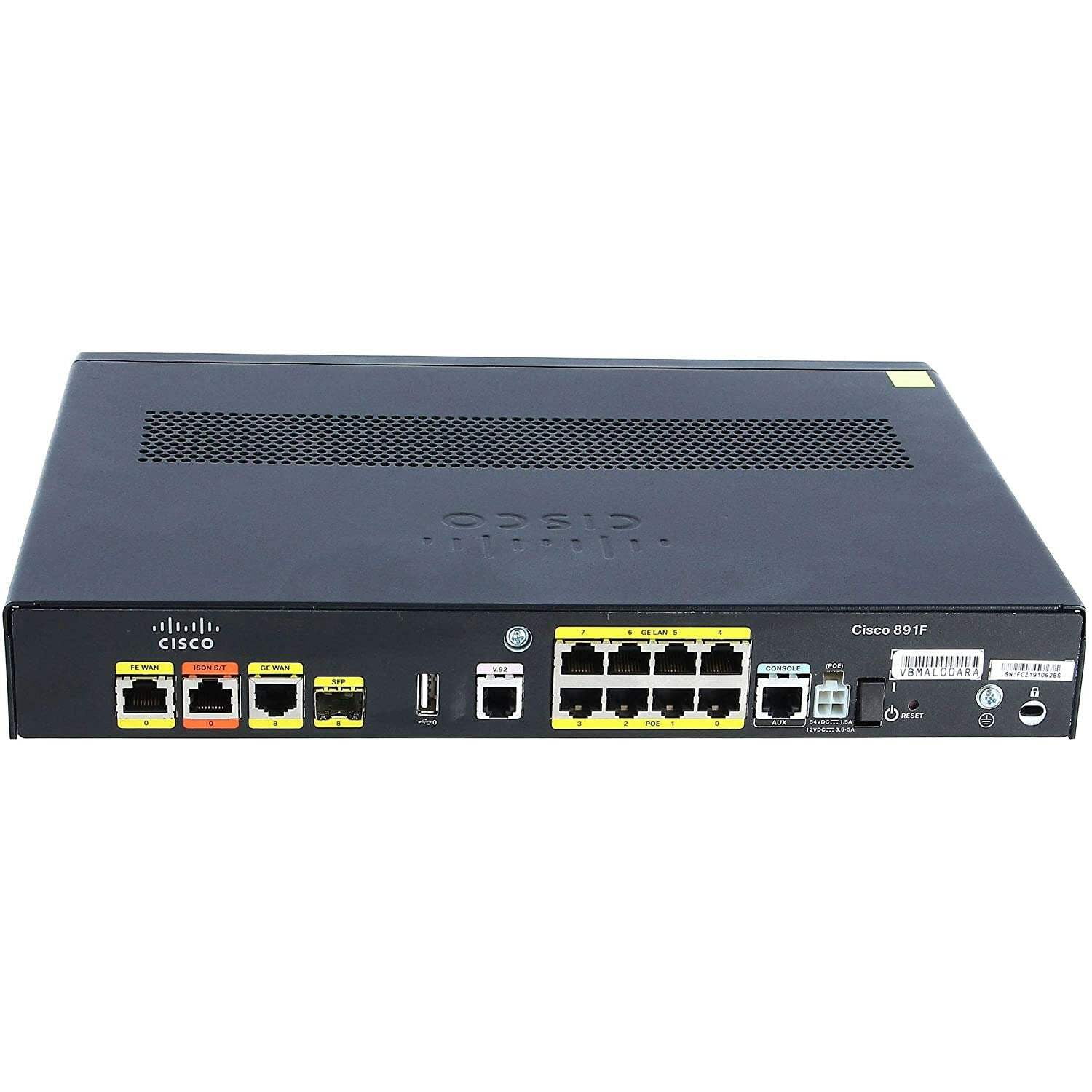 Cisco C891F-K9 Cisco 891F Gigabit Ethernet Security Router Cisco C891F-K9 Cisco 891F Gigabit Ethernet Security Router