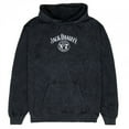 thumbnail image 2 of Jack Daniels Label Mineral Wash Front and Back Print Pull-Over Hoodie-Large, 2 of 3
