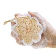thumbnail image 1 of ins cleaning dishwashing sponge, compressed wood pulp cotton, kitchen supplies, oil-free dishwashing cloth, thickened pot brush, 1 of 4