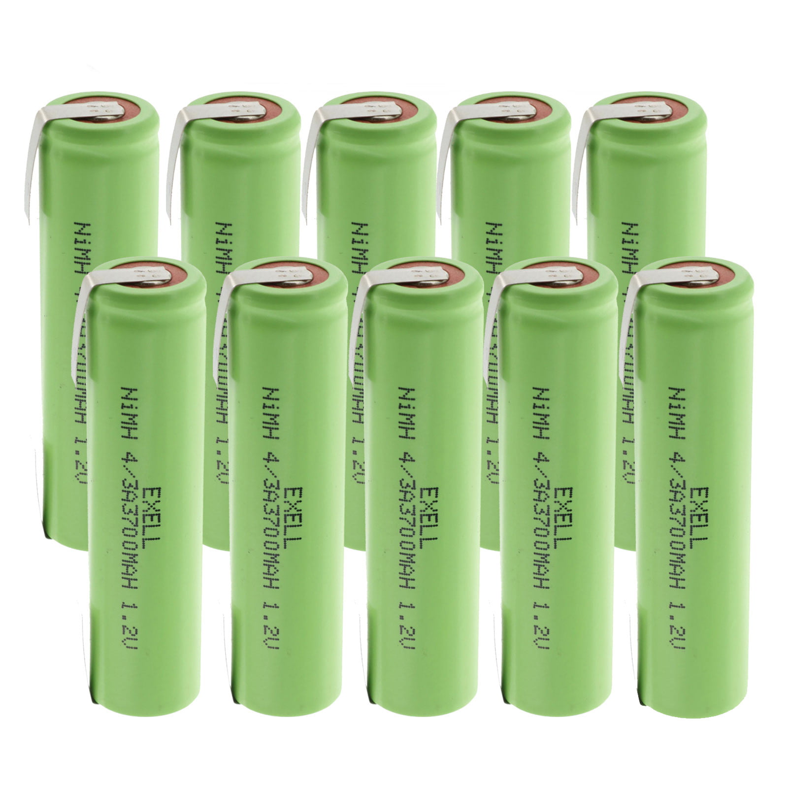 Meters 3x AA 1.2V Rechargeable 2 Button Top Batteries For LED Lights Tools