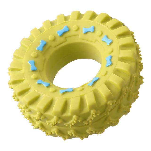 Neumático De Juguete Para Masticar Para Cachorros, Resistente A Mordeduras, Suave, Reduce La Ansiedad, Juguete Para La Dentición Para Rechinar Los Dientes, Entretenimiento Y