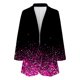 thumbnail image 2 of Gibobby Blazer de mujer elegante Chaqueta De Mujer Casual Blazer Un Botón Encogimiento De Hombros Traje De Manga Larga Adelgazante(Rosa caliente,CH), 2 of 4