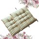 thumbnail image 4 of GOOHOCHY 2 cojines con estampado de rayas para silla de oficina, para el hogar (amarillo), 4 of 8