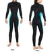thumbnail image 4 of Wosthever Trajes de buceo, traje de neopreno cálido, equipo de pesca con lanza elástica, accesorio subacuático, impermeable, profesional para esnórquel Deportes acuáticos Mujer Verde Hierba L Wosthever OD020687-22, 4 of 6