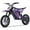 Purple, variant on Aoemoe Motorcycle, Motorized Dirt Bikes for kids 8-14, 36V 500W – 15 MPH Top Speed, Dual Suspension, Red