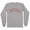 Grey, variant on Pink Arched Mama Long Sleeve Shirt Unisex Large White