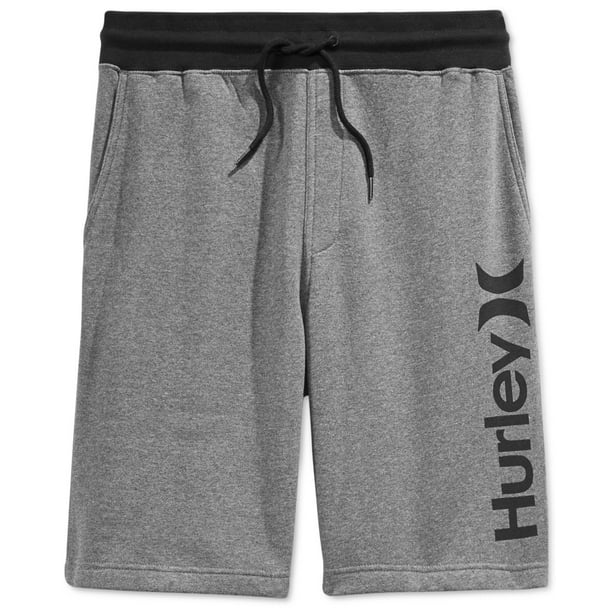 Hurley Hurley NEW Gray Mens Size Large L PullOn Drawstring Knit Shorts