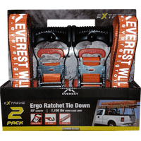 Deals on 2-Pack Everest 1.5-in x 15-ft Reflective Ratchet Tie-Down Strap