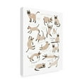 thumbnail image 2 of Trademark Fine Art Hanna Melin Siamese Cat Print Canvas Wall Art, 2 of 4