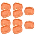 thumbnail image 3 of BRIGHTFUFU 20 platos de papel desechables de calabaza para Halloween, postres, dulces, pasteles, suministros para fiestas de otoño, 3 of 8