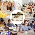 thumbnail image 6 of FORMRS 2 Pack Pencil Pouch for 3 Ring Binder with Clear Window Zipper Case, Leaves Pattern, 6 of 6