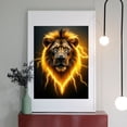 thumbnail image 2 of Diamond Art Kit for Adults, Lion Electric Glow Mane Power Diamond Painting for Adults Beginners, 5D DIY Diamond Art Painting Kits, Colorful Diamond Painting Craft for Home Decor 12x16, 2 of 7