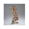 thumbnail image 2 of Edge Sculpture Miniature Giraffe Bust Figurine 7.29in H, 2 of 7