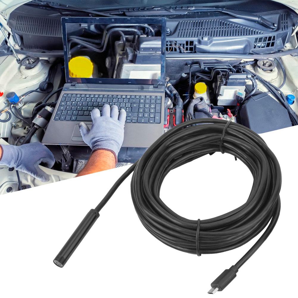 Greensen Borescope ,5M 8LED Wireless Endoscope WiFi Borescope