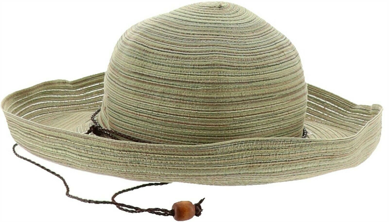 San Diego Hat Co. San Diego Hat Co Mixed Braid Kettle Brim Sun Hat
