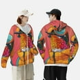 thumbnail image 4 of Xecao Hip Hummingbird In Jacket for Sun Shirt-A lightweight, Hoodie-Style Long-Sleeve UV Protection Garment Designed for Other Outdoor Activities. -XX-Large, 4 of 7