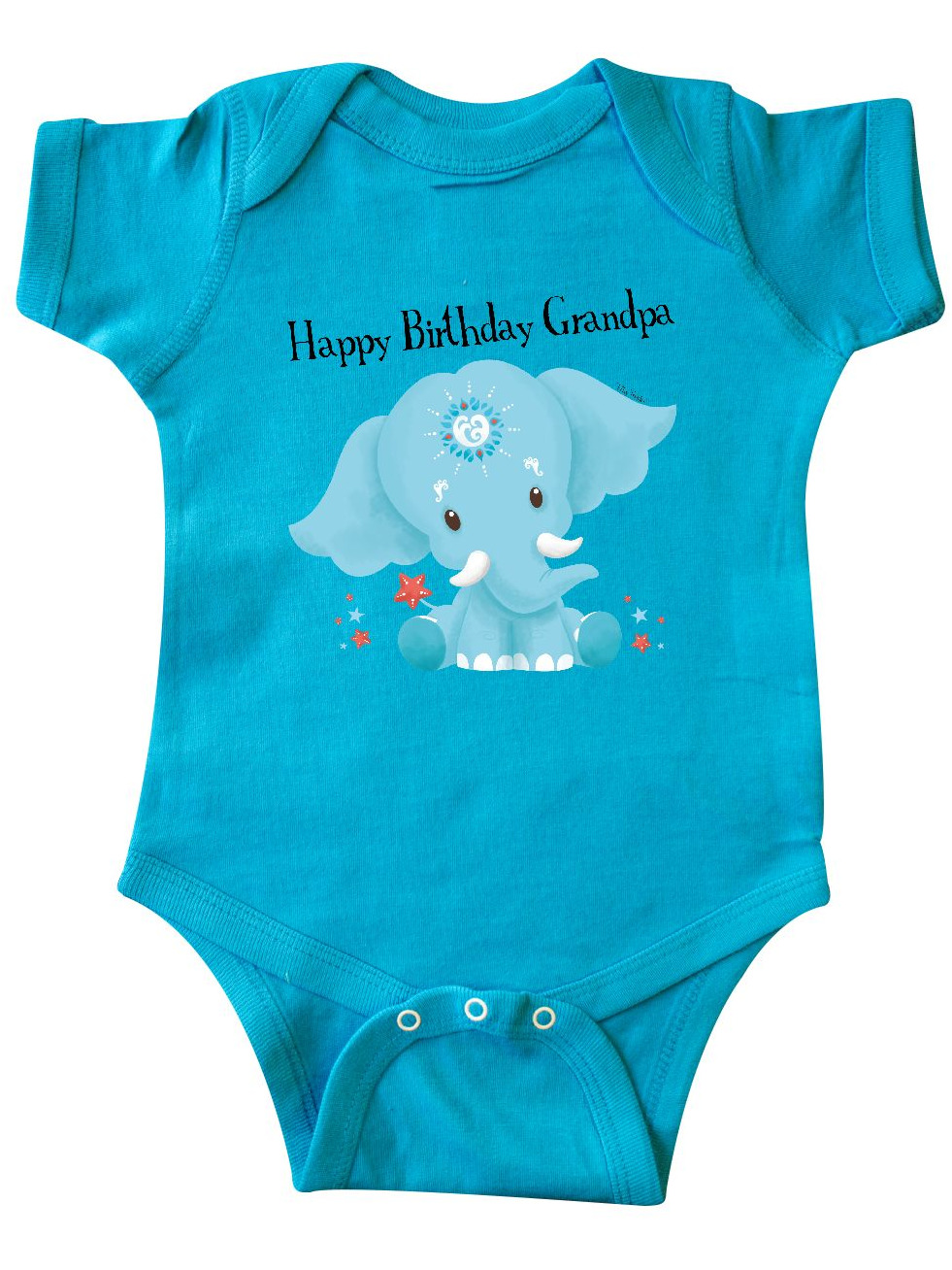 happy birthday grandpa onesie
