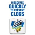 thumbnail image 2 of Scott Rapid-Dissolving Toilet Paper, 4 Regular Rolls, 2 of 3