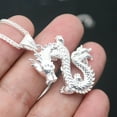 thumbnail image 4 of K-KED Pure 999 Fine Silver Men Women Gift Lucky Special Dragon Pendant 13-14g, 4 of 6