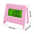 thumbnail image 3 of UNLLLL Mini LCD Student Alarm Clock New Electronic Clock Smart Desktop Multi-function Clock With Luminous Temperature Calendar, for school, home, 3 of 4