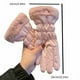 thumbnail image 4 of Gloves for women in winter Korean style cute touchscreen electric bike coldproof plus velvet thickened windproof cotton gloves, 4 of 4