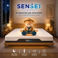 thumbnail image 1 of Colchón Queen Size Sensei Clásico Semi Suave de Memory Foam Premium en Caja, 1 of 6
