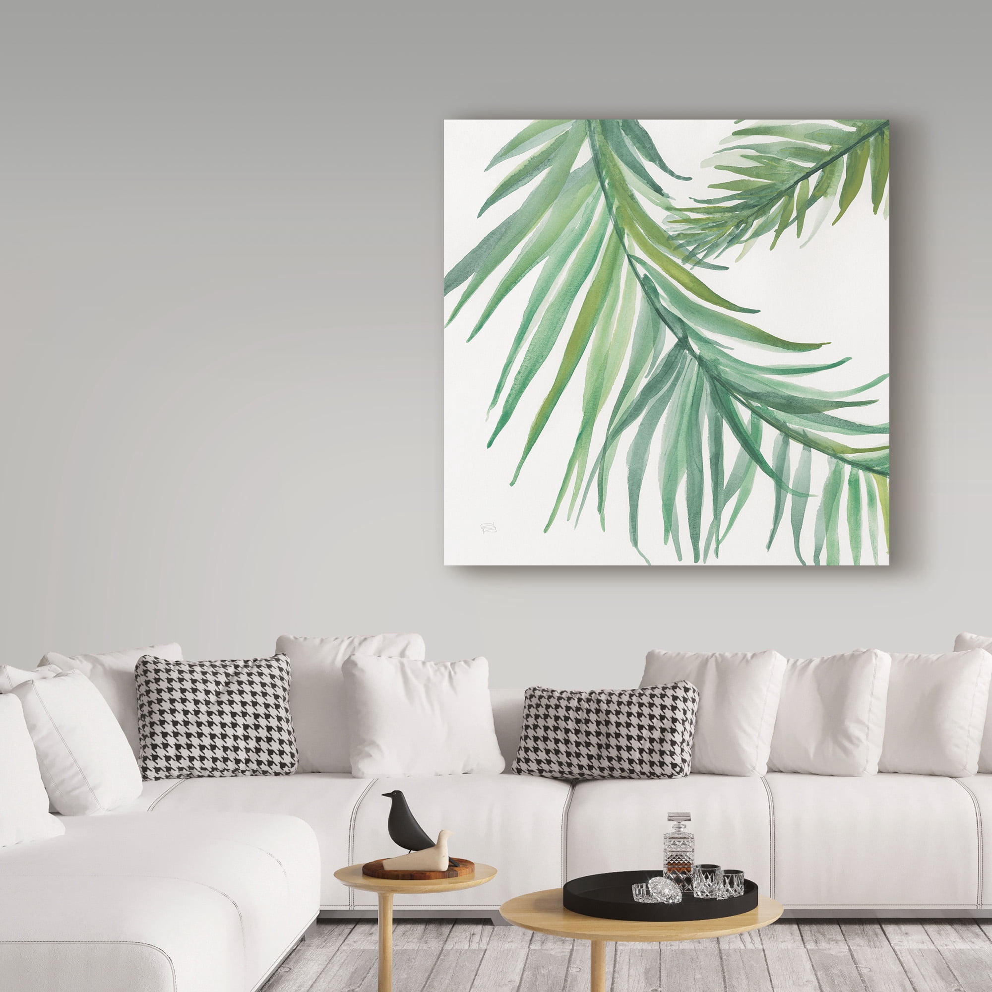 Trademark Fine Art 'Ferns Square IV' Canvas Art by Chris Paschke