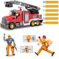 thumbnail image 2 of Juguete de camión de bomberos para bricolaje con sonido y luz, rociador de agua de 3 a 5 años, 2 of 7