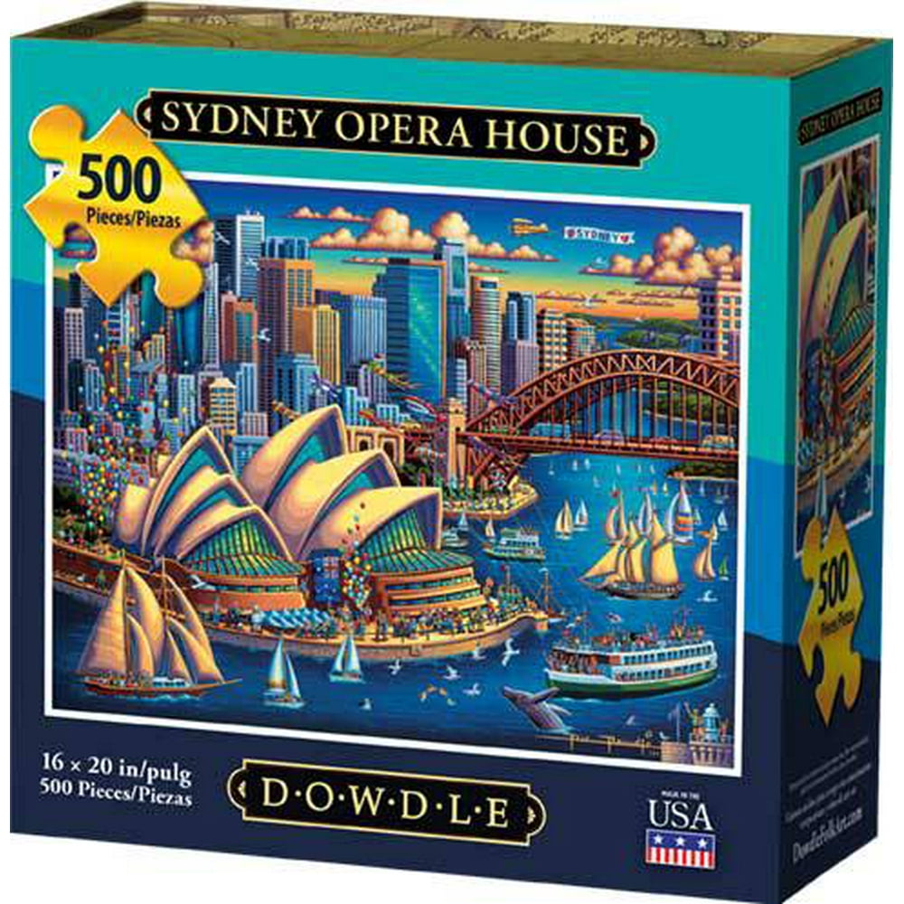 Dowdle Jigsaw Puzzle Sydney Opera House 500 Piece