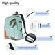 thumbnail image 3 of Easygdp Vintage Surf Van Beach Mochila de Lona Resistente para Laptop, Compatible con Laptops de 15 a 17 pulgadas, Ideal para Escuela, Trabajo y Viajes-Medium, 3 of 5