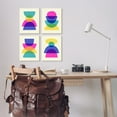 thumbnail image 2 of Stupell Industries Intergalactic Rainbow Abstract Transparent Geometric Shapes ,10 x 15, Design by Victoria Barnes, 2 of 5