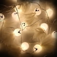 thumbnail image 6 of FL KIMOBER 20 LEDs Halloween Ghost String Lights,Battery Powered Lighting Decoration for Halloween Outdoor Indoor Party, 6 of 7