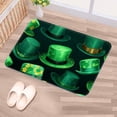 thumbnail image 5 of Saint Patrick's Day Polyester Non-Slip Machine Washable Bath Rugs Office Mat Floor Mats, 5 of 6