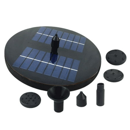 Koi Fish Water Fountain Black Friday Clearance 1.6 W Solar Water Pump Outdoor Watering Submersible Water Fountain for Pond Pool Aquarium Fountains Spout Garden Patio ()