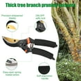 thumbnail image 2 of Qissep 4 Pack Garden Pruning Shears,Stainless Steel Garden Shears,Tree Trimmers Secateurs,Garden Hand Tools Set,Multicolor, 2 of 9