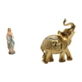 thumbnail image 1 of Estatua de María, figura de resina, adorno de escritorio, escultura de , colección religiosa, apta para oficinas, estanterías, escri, 1 of 8