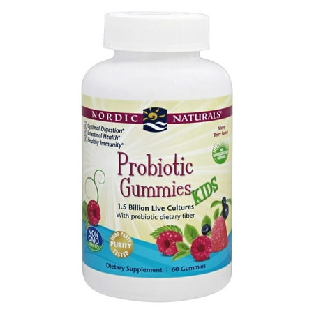 gummies nordic probiotic naturals berry merry