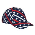 thumbnail image 3 of Disketp Patriotic Star Pattern Print Baseball Caps For Outdoor Sports Fashion Casual Outdoor Caps Men Women, 3 of 9