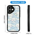thumbnail image 2 of Cinnamoroll iPhone 16 Silicone Phone Case Apple Leather Protective Case Suitable for iPhone 16, 2 of 5