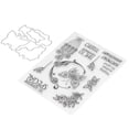 thumbnail image 1 of Juego de troqueles para Sellos Ticfox Sellos transparentes reutilizables TPR, 1 of 12
