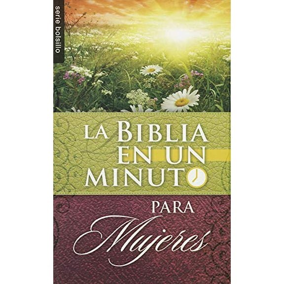 Pre-Owned La Biblia en un minuto para mujeres - Serie Favoritos (Spanish Edition), 9780789919540, 0789919540, Paperback, Poc edition