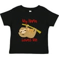 thumbnail image 3 of Inktastic My Nana Loves Me Sloth Boys or Girls Toddler T-Shirt, 3 of 5