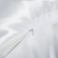 thumbnail image 4 of Home Soft Things 32 Momme Silk Cotton Pillow Sham Pillow Cover 1 piece- White- 20"x36", 4 of 7