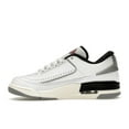 thumbnail image 2 of Jordan Men's 2/3 White Black Metallic Silver Shoes, from StockX, 2 of 5
