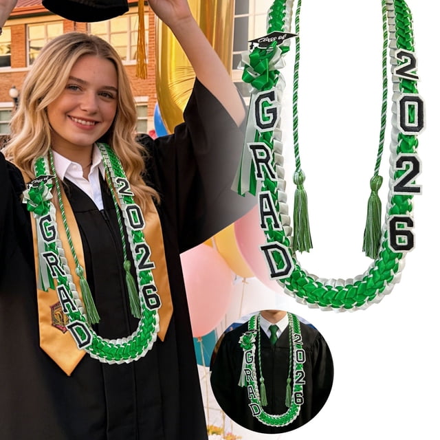 BotaniNest Double Layer Graduation Ribbon Ribbon Belt Honorary Rope Hand Woven Graduation Ribbon Graduation Sash Graduates' Commemorative
