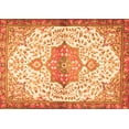 thumbnail image 1 of Ahgly Company Indoor Rectangle Medallion Orange Traditional Area Rugs, 5' x 8', 1 of 1