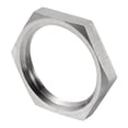 thumbnail image 3 of Cast Pipe Fitting Hex Locknut, 304 Stainless Steel Hex Lock Nut NPT 1" Female Thread, 3 of 5