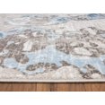 thumbnail image 5 of Abani Arto Collection Teal Cream 5' x 8' Abstract Modern Area Rug, 5 of 5