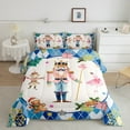 thumbnail image 2 of Feelyou Cartoon Nutcracker Full Size Comforter Sets, Merry Christmas Bedding Comforter Set, Princess Fairy Tale Reversible Bedding Sets, Super Cozy Room Decor, 3pcs, 2 of 8